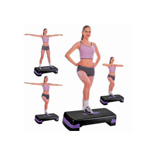 Степ платформа  EasyFit Step-B 2-ступінчаста сіра - фото №3